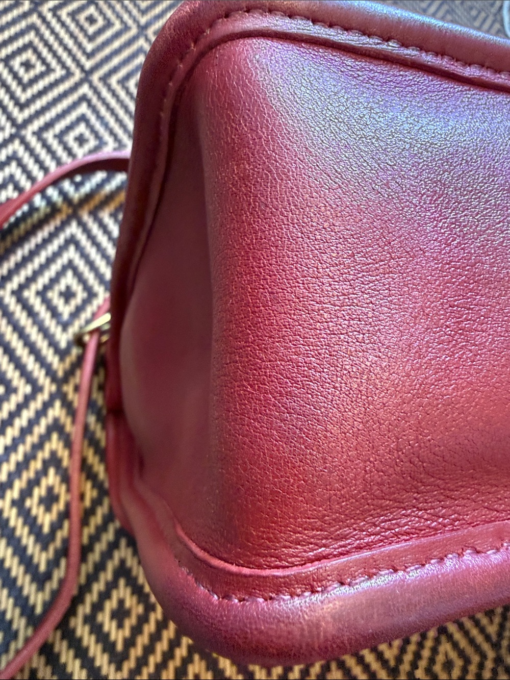 Vintage coach Willis 9927 red with brass - Picture 10 of 16